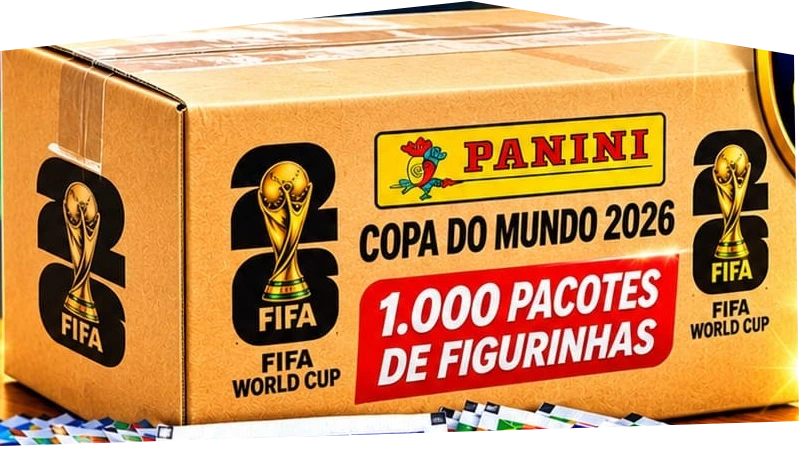 Caixa com 1.000 pacotes