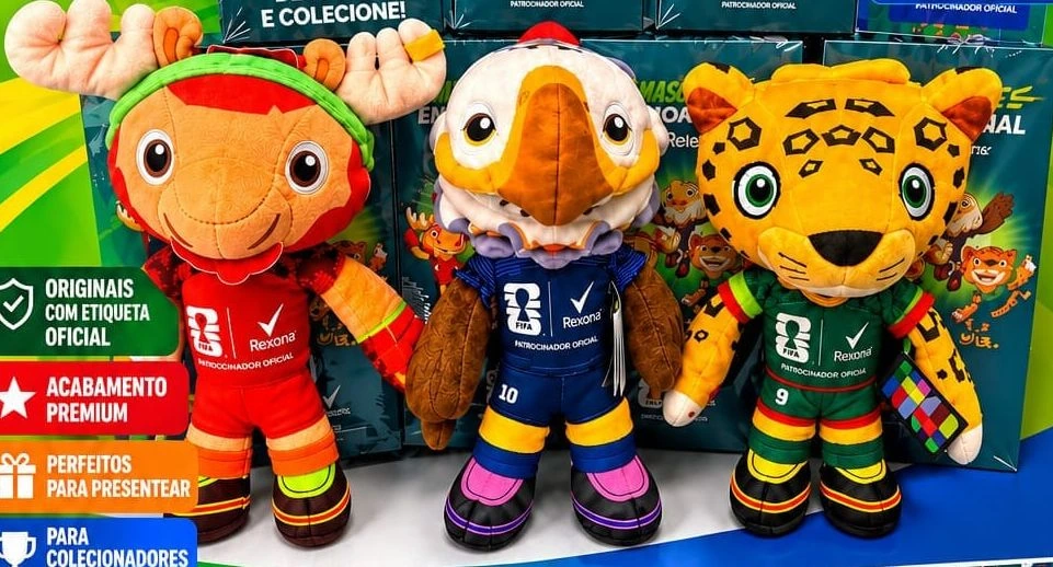 Mascotes da Copa