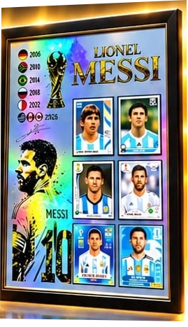 Quadro holográfico Lionel Messi